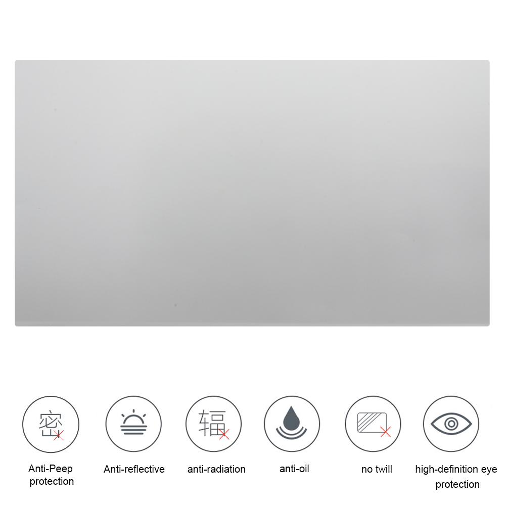 Screen PeepProof Protection Film 16:9 15.6in Individual Information Protector for Monitor Desktop Computer ATM