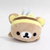 Cute Rilakkuma Honeybee Plush Pencil Pouch Kawaii Bear Stuffed Stationery Bag Soft Pencil Case Birthday Gifts.