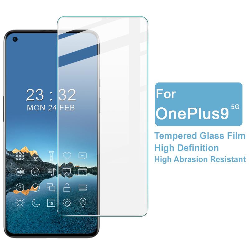 IMAK H Screen Protector Shield Tempered Glass Film for OnePlus 9 5G