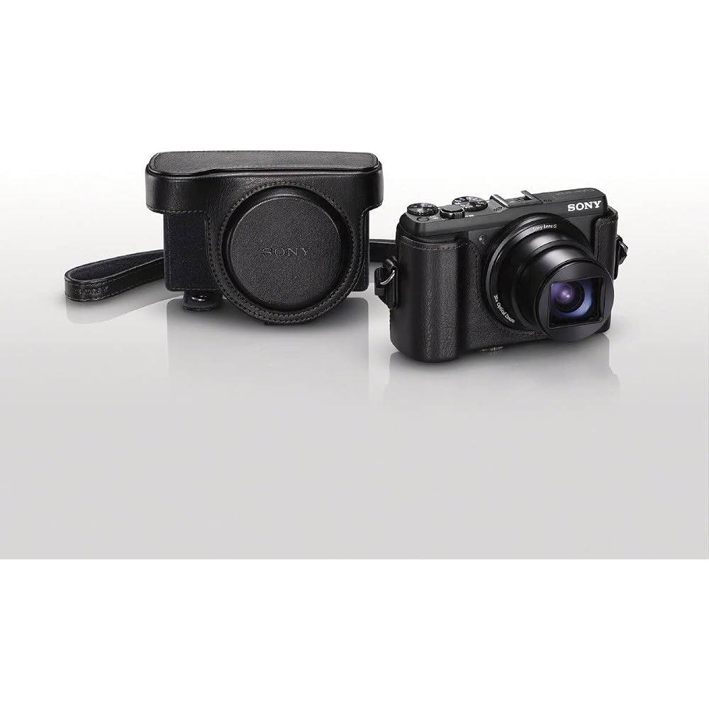 SONY Digital Camera Case Jacket Case for Cyber-shot DSC-HX60V/DSC-HX50V, Black LCJ-HN/B