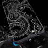 Phone Case For Samsung Galaxy S23 S22 Ultra S20 S21 FE 5G S10 S9 Plus S10E S8 Note 10 20 Silicone Black Cover Dragon Fashion