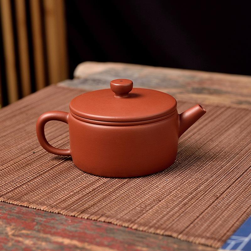 Handmade Large Mouth Pot Master Hand-pulled Pot Water Control Brewing Teapot Horizontal Pot Pear Pot Size Tea Set Brewing Pot