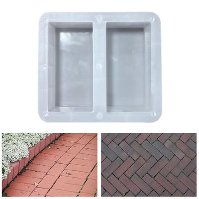 Einfach zu reinigende Betonformen Schaffen Sie einzigartige Muster für Terrassen und Gartenwege Wiederverwendbarer Kunststoffrahmen
