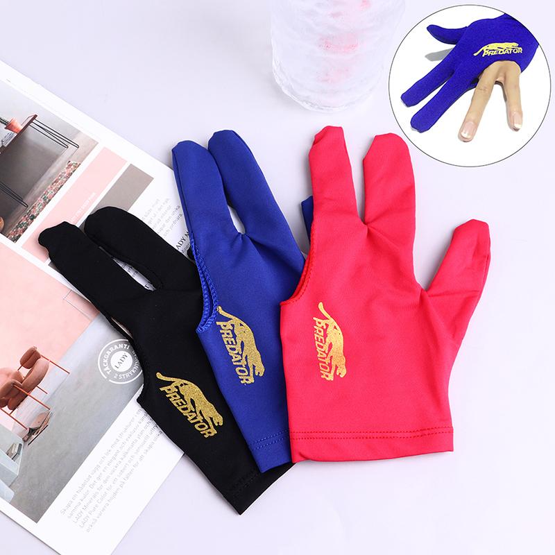 Beginners Practice Three Fingers Snooker Billiard Cue Glove Non-slip Gloves