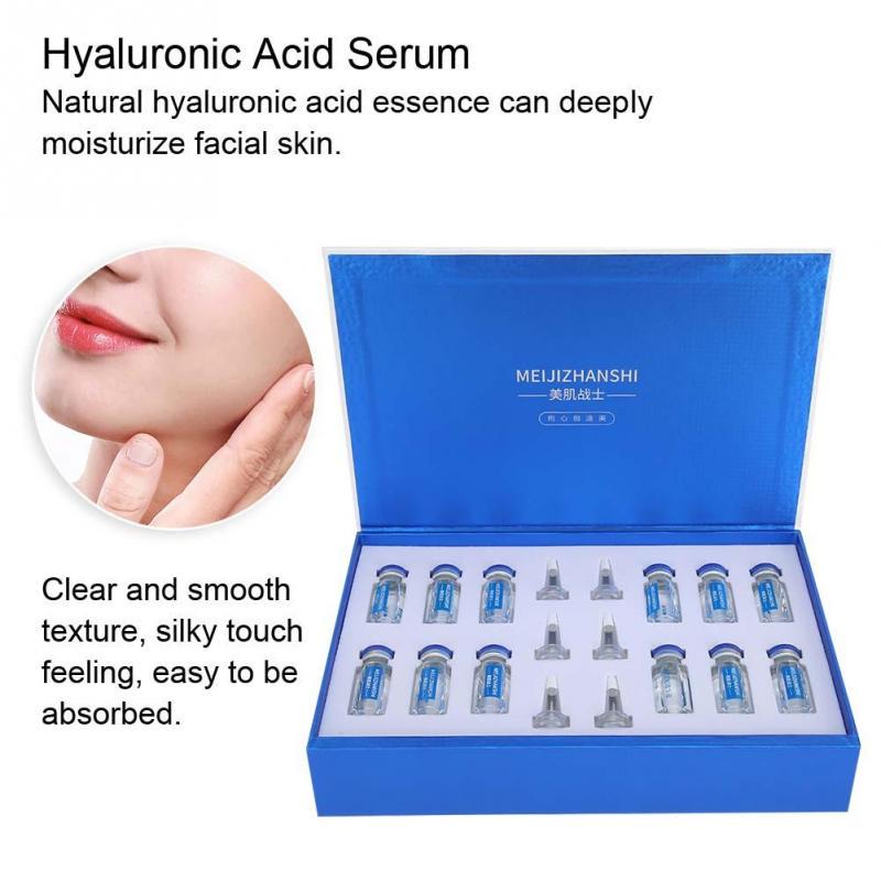 Buy 10ML Hyaluronic Acid Essence Serum Set Face Whitening Moisturizing