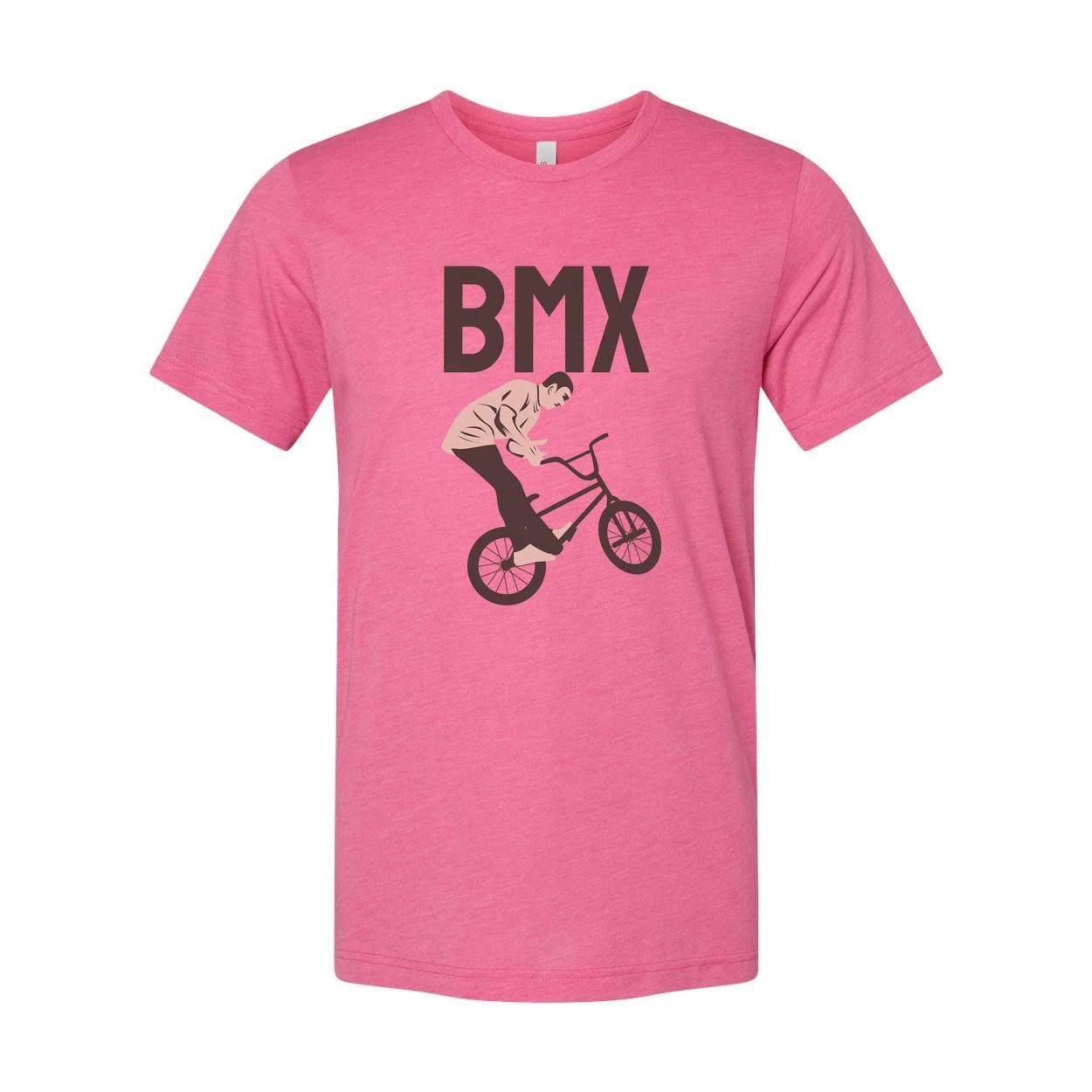 Графическая футболка BMX-райдера со трюками для мужчин и женщин, унисекс, повседневная, спортивная, W M
