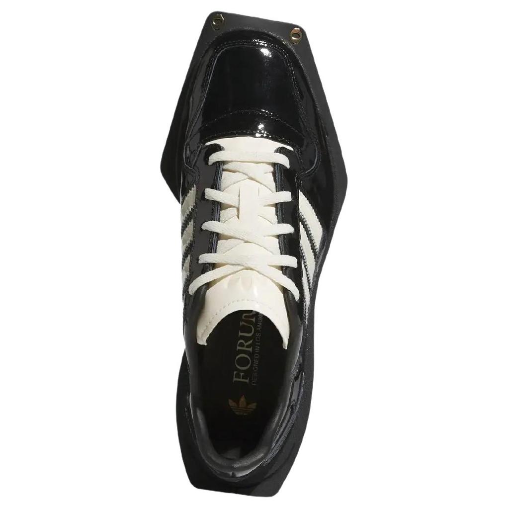 adidas Originals Forum Cubism Comfortable Fit Lifestyle Casual Shoes Men Casual Shoes Black White KI8452