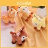 Cartoon Sika Cute Deer Mini Plush Toy Pendant For Gift And Bag Decoration