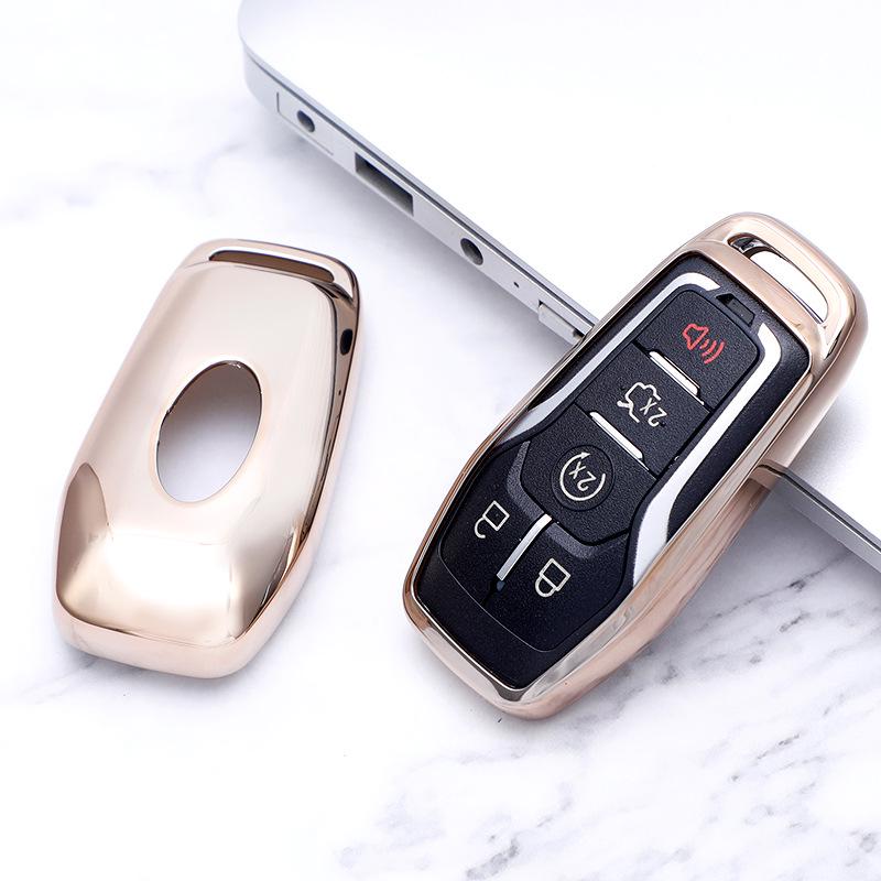 Ford Key Case for Mustang, Taurus, Explorer, Raptor, F-150 - Half-Pack Key Shell