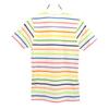 A Bathing Ape Border Kurzarm T-Shirt KURZ Weiß System Damen Gebraucht