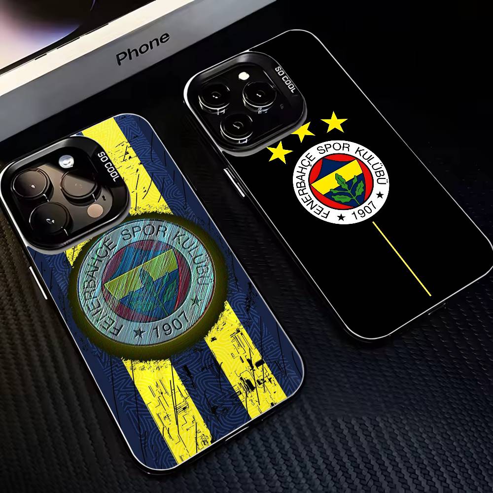 1 Stück T-Truthahn Fenerbahce-E Handyhülle Für iPhone17,16,15,14,13,12,11 Plus,Pro Max Schwarz Matt Stoßfeste Hülle