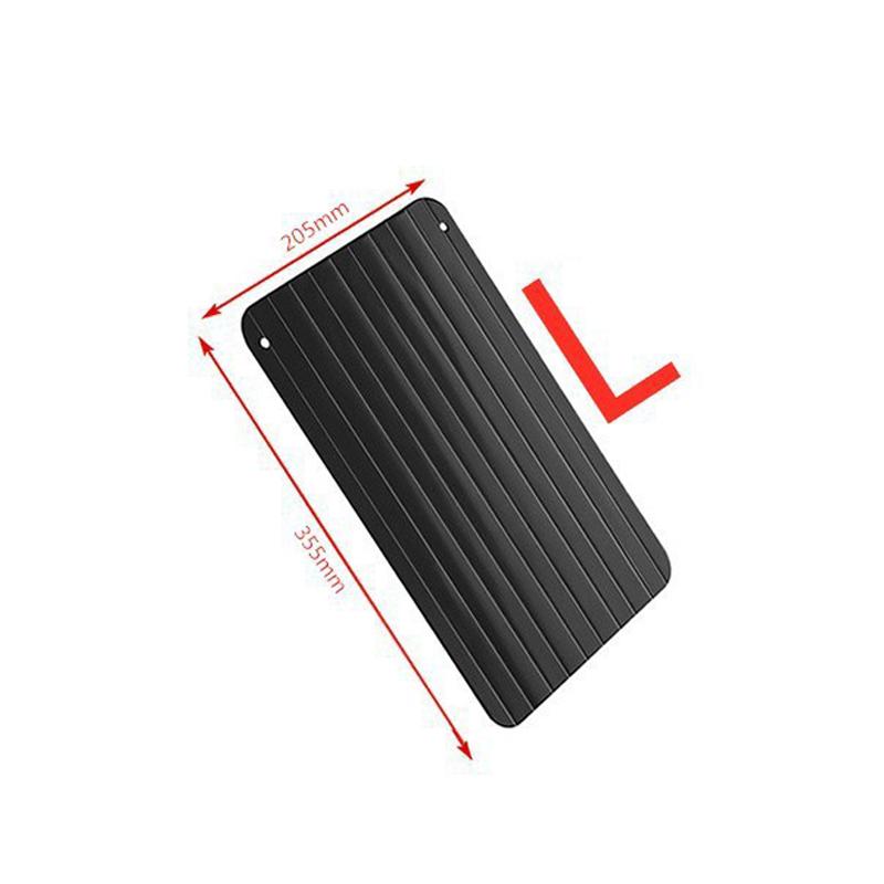Quick Defrosting Tray for Frozen Meat Natural Heating Defroster Tray Rapid and Safer Chopping Boards for Frozen Meat Fish