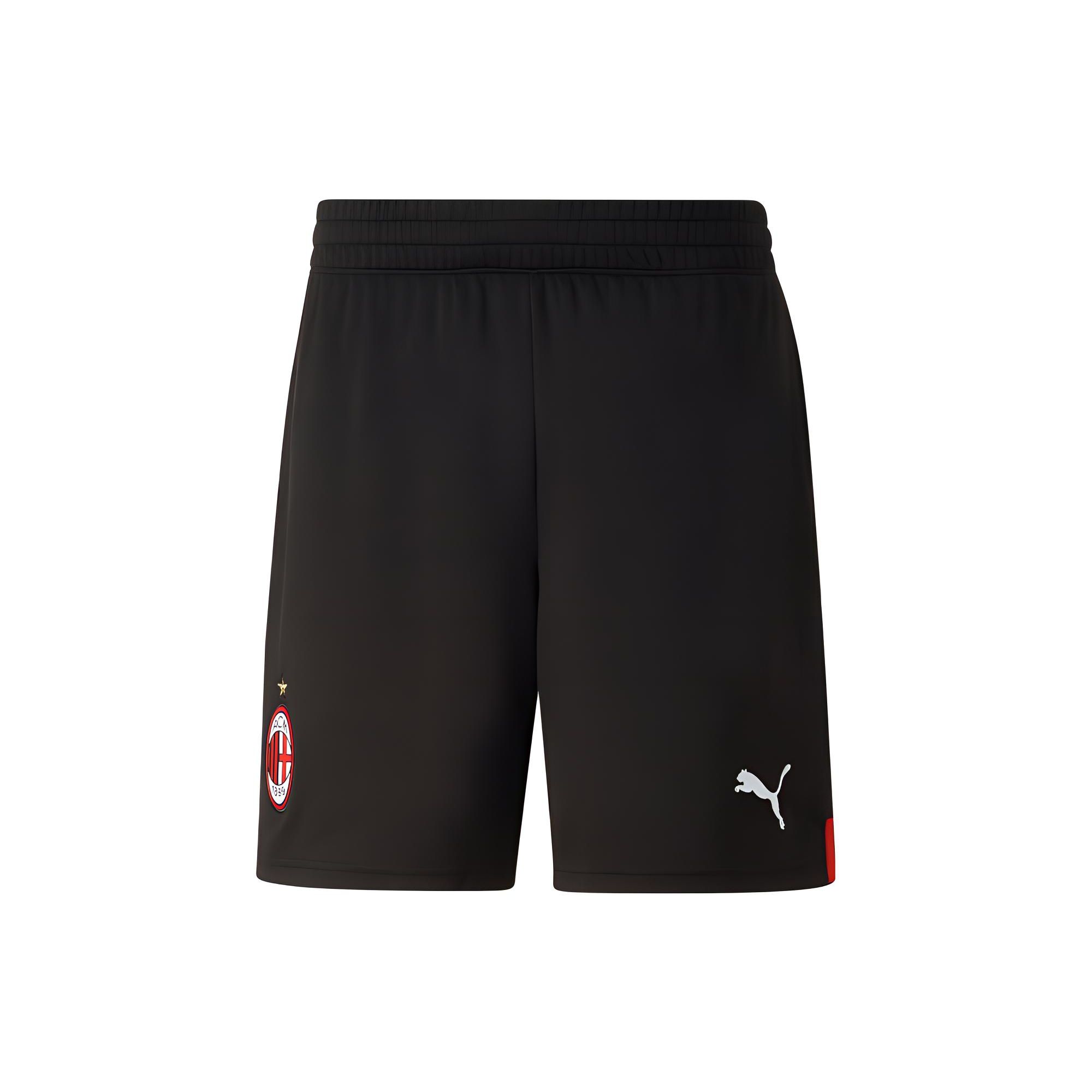 PUMA Men s AC Milan 22/23 Replica Home Shorts Black 765856-01 S