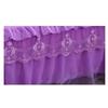 1PC Lace Bed Skirt 2PCS Pillowcases Princess Lace Bedding Set Fitted Bed Sheet for Girls King Queen Size