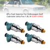 4 Bucăți Injector de Combustibil Pentru Volkswagen Golf Cabriolet Jetta Fox 1.8L I4 0280150902