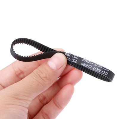 GT2 Timing Belt Annular Loop Cogged Closed Rubber 6mm Width 2mm Pitch 400-2GT