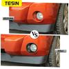 TESIN Car Front Fog Light Lamp Decoration Cover Trim Stickers For Dodge Nitro 2007 2008 2009 2010 2011 2012 Exterior Accessories
