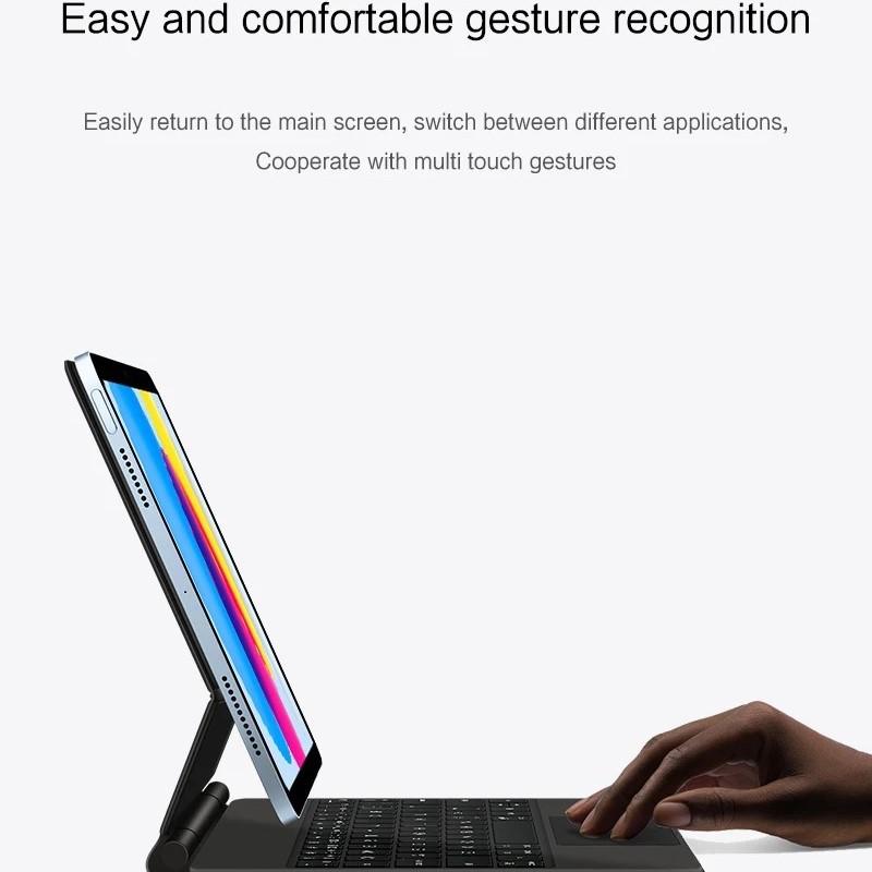 Keyboard Case For iPad A16 11 Inch 2025 11th 10th Air Pro 11 13 Generation Magic Smart Cover Folio Magnetic A3354 A3355 Multi-touch Backlight