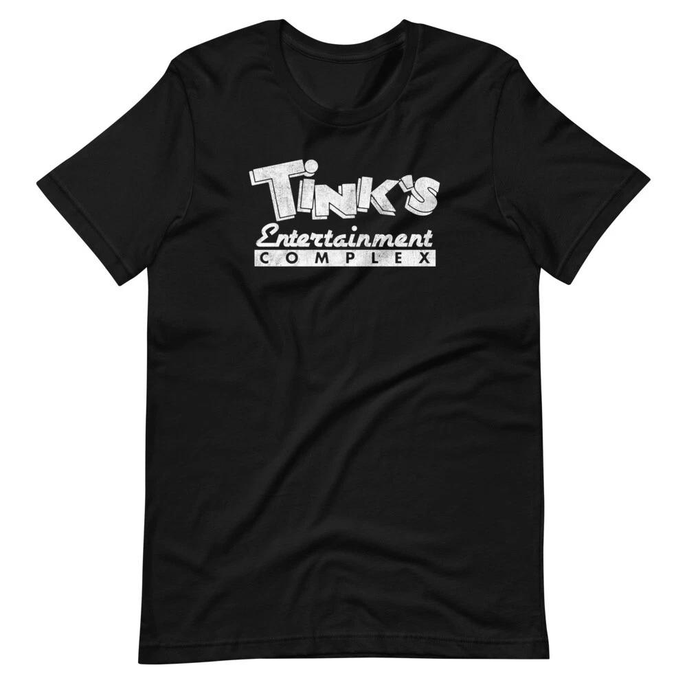 

TINKS ENTERTAINMENT COMPLEX Scranton PA Tee Shirt Short-Sleeve Unisex 100% Cotton T-shirt Mens Tees Top XL