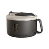 with Chopsticks and Fork Ramen Bowl 304 Stainless Steel Lunch Box Instant Noodle Partner  Dormitory