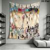 Haikyu!! Wall Tapestry Aesthetic Wall Hanging Printed Fabric Blanket Decorative Tapestries for Bedroom Living Room Home Decor