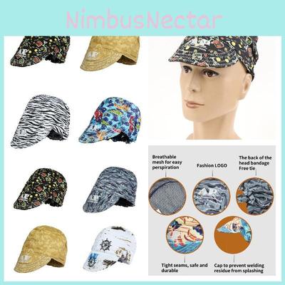 Umfriend Breathable Cotton Welding Cap With Heat Resistance And Dust Protection