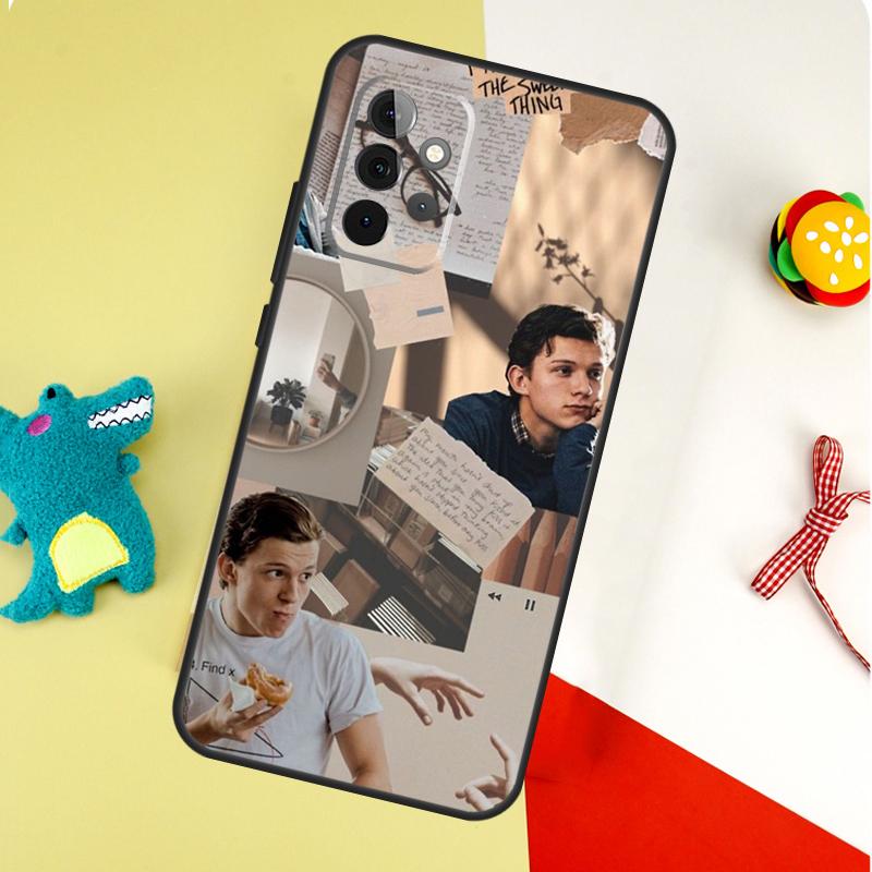 Tom Holland For Samsung Galaxy A54 A34 A14 A55 A35 A15 A53 A33 A13 A05 A06 A16 A22 A32 A52 Phone Case