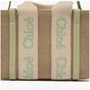 Chloe Chc24up237l17 38a Woody Mini Top Handle Tote