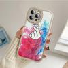For Iphone 14 Fingertip Love Phone Case for Iphone 14 13 11 12 Pro MAX 13 12 MiNi 7 8 14 Plus X XS XR Lambskin Protective Covers
