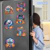 6Pcs Halloween Series Diamond Art Fridge Magnet Diamond Painting Refrigerator Magnet Diamond Painting Fridge Magnet for Adults Beginners