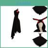 Mothman Cosplay Kostüm mit Polyester Umhang für Fantasy Rollenspiel