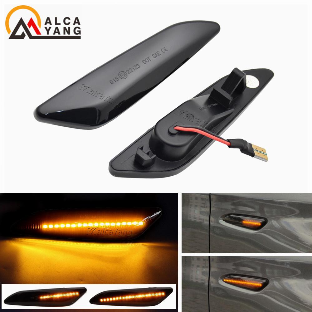 Per Fiat Tipo Egea Alfa Romeo 156 147 Chrysler Ypsilon III Lancia Delta Dynamic LED Indicatore Laterale Freccia Luce Segnalazione Svolta