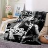 Punk Rock Music Icon Blanket Soft Throw Blanket For Home Bedroom Bed Sofa Travel Office Solid Christmas Blanket