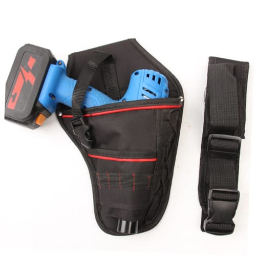 Healeved Electric Wrench Tool Kit, Electric Wrench Pouch, Electrician Tool Bag, Work Organization Bag for Construction Workers and Contractors (1 Piec