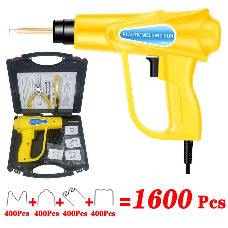 110V/220V Hot Stapler Plastic Welding Machine Bumper Repair Kit Soldering Iron For Plastic Repair Car Bumper Repair Welding Gun