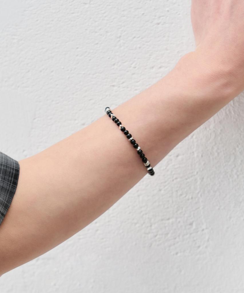 Draw Fit Kaiden Gemstone Bracelet [Black]