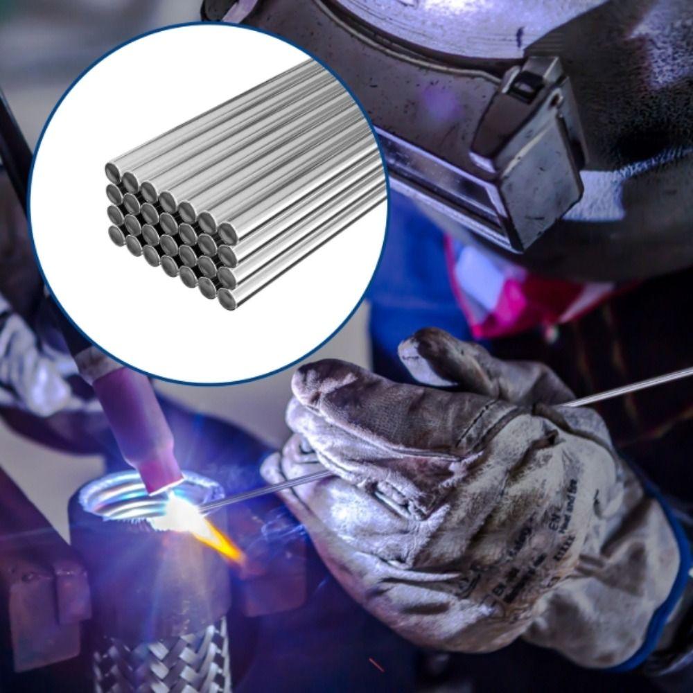 Low Temperature Welding Rods Straight Hard Aluminium Welding Electrodes  Easy Welding