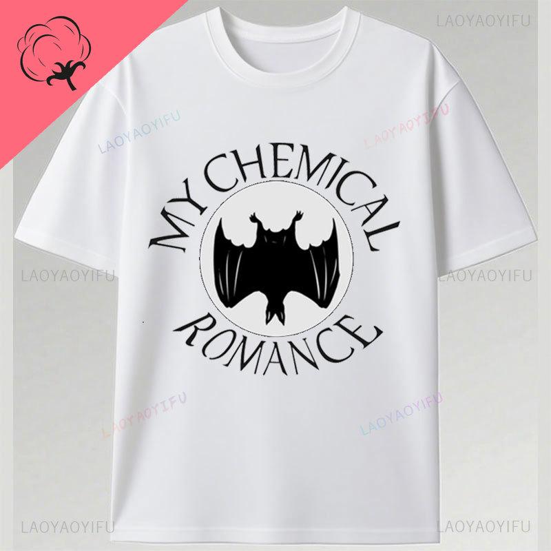 Camisetas My Chemical RoUnisexce Bandas De Rock Graphic T Shirts Cotton Camisa Vintage Punk Hip Hop Harajuku Short Sleeve Tee Shirt