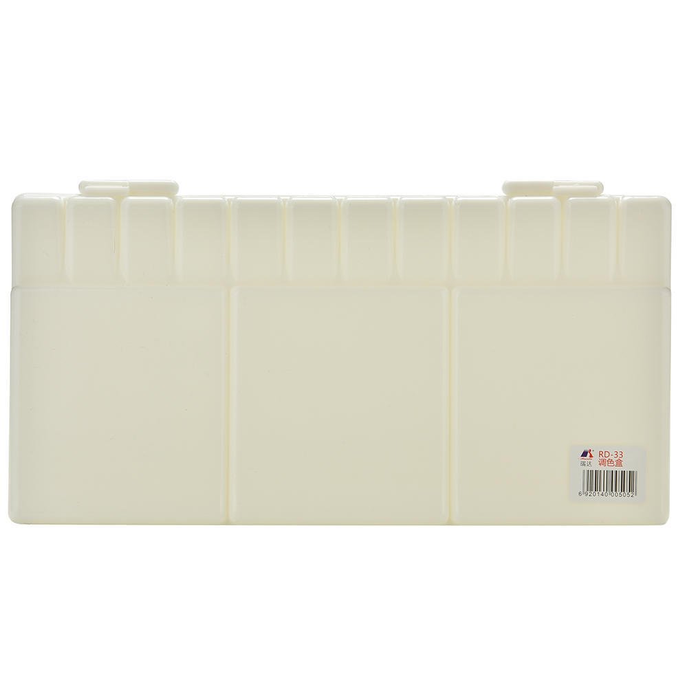 Art Paint Tray Artist Oil Watercolor Plastic Palette White 33 Grids L Size