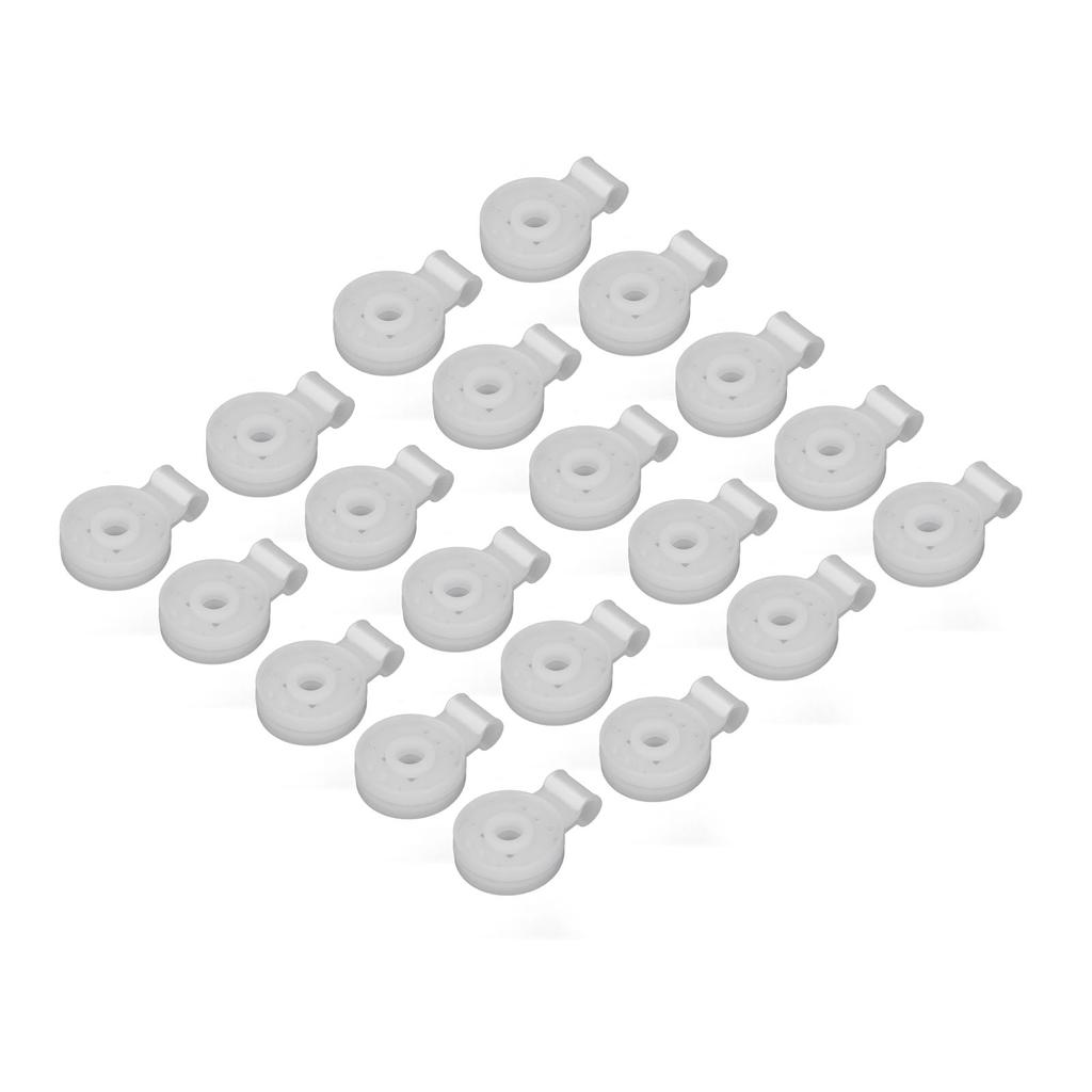 20Pcs Sunshade Net Clip Round Shade Cloth Clips Greenhouse Film Fixing Clamp for Tent Greenhouse