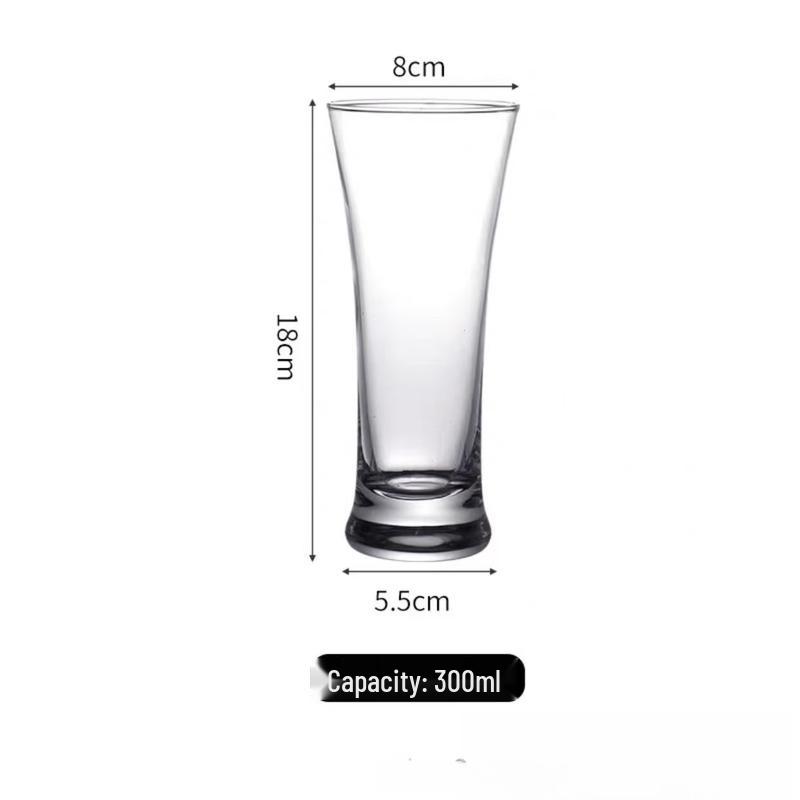 Shangqi 300ML Tulip Beer Glasses - Set of 2