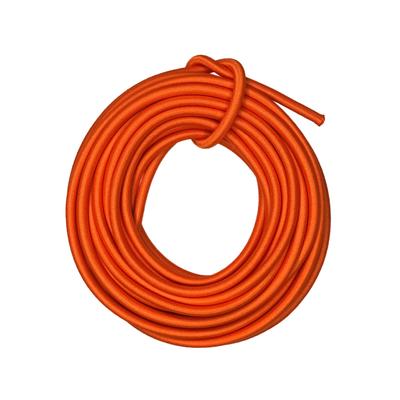 DLLM Draw Cord Bungee Cord Ball Stop Tension Line Strong Durable Lightweight Shock Cord Outdoor Rubber Rope Round Rubber Shoelace Cord Stopper Rubber