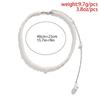 Silver Color Body Chain Jewelry Imitation Pearl Bikini Back Chain Back Chain Necklaces  Wedding