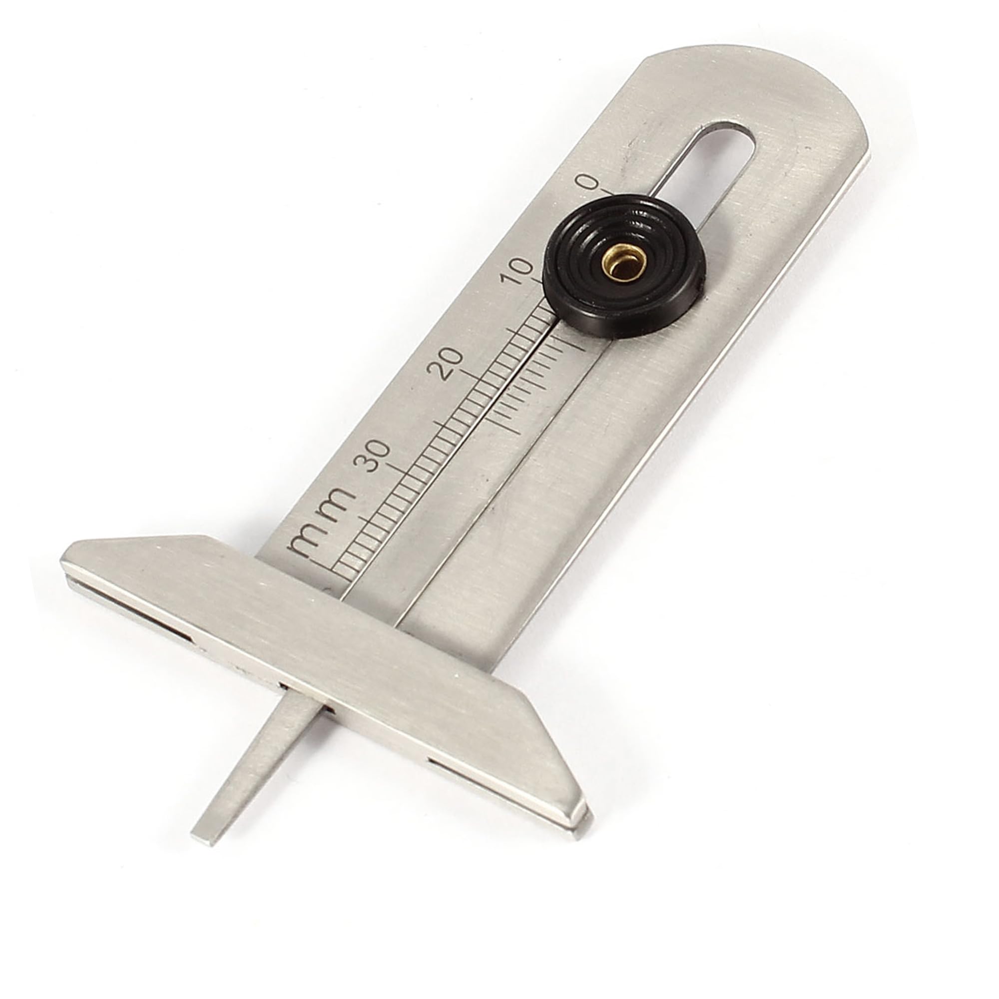 ABSOPRO Измеритель глубины протектора шин Автомобильный аксессуар Серебристый тон