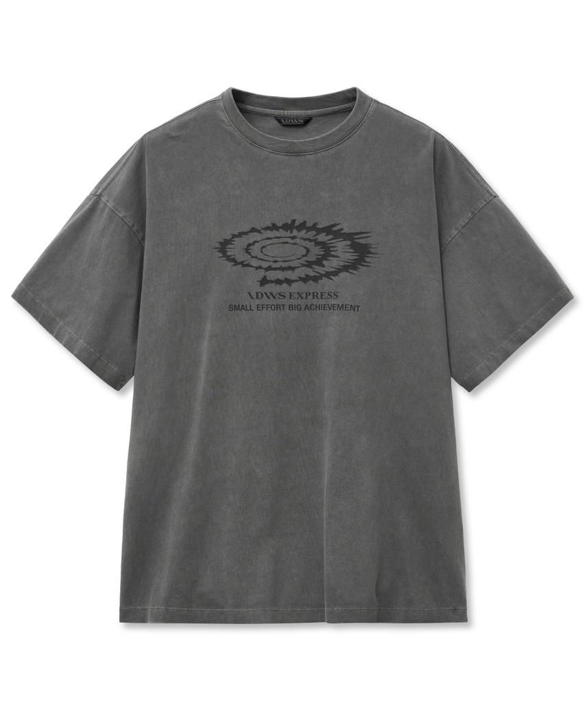 IDWS Swift Symbol Dying T-Shirt Gray