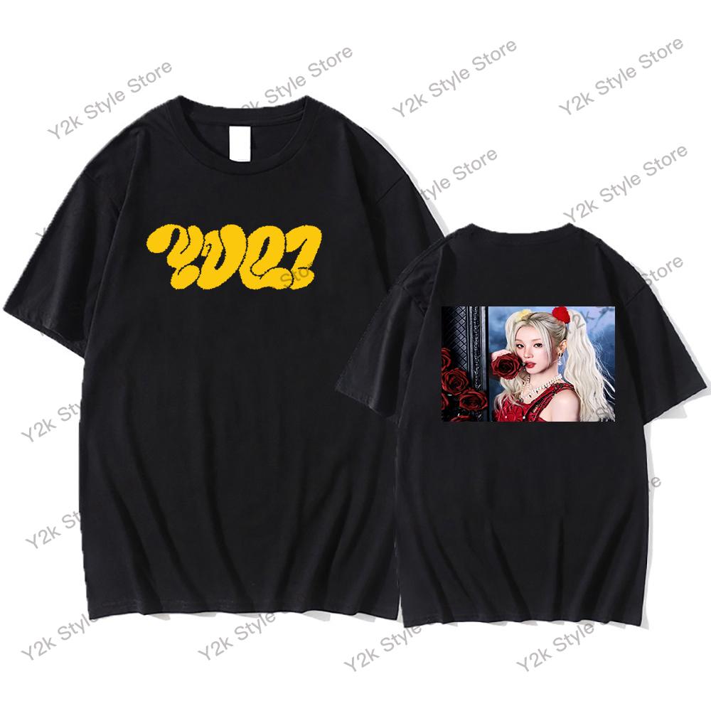 

Gidle Song Yuqi solo2 Album COPDD Concert The Same Clothes Y2K Clothing Harajuku Summer Kawaii Unisex 100Cotton Graphic T Shirt 4XL