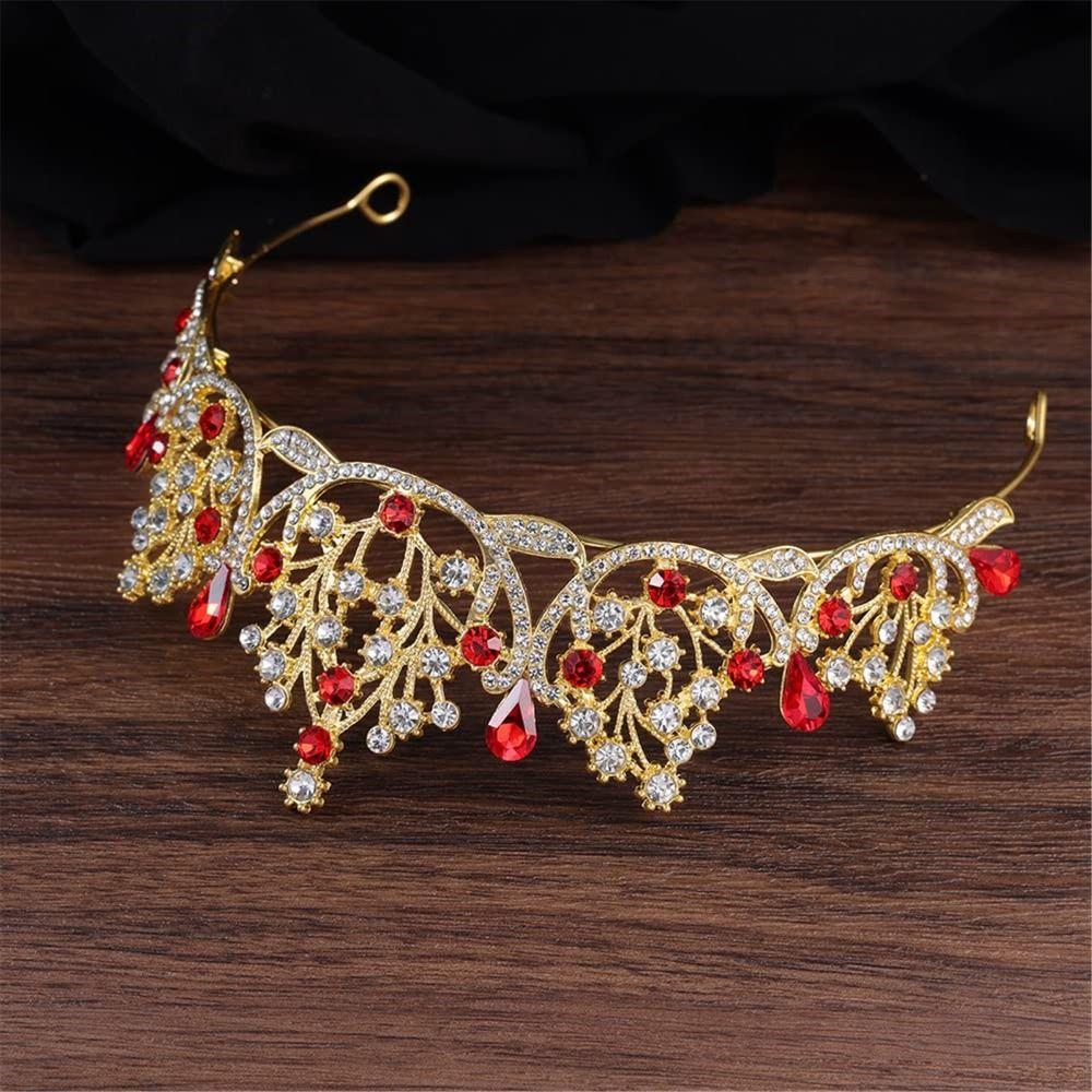 Headdress Birthday Party Bridal Headpiece Crystal Crowns Crystal Tiaras Princess Headbands