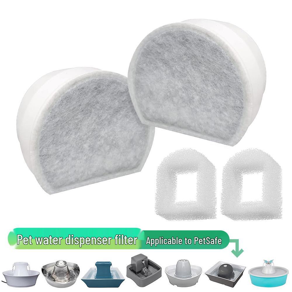 Pet Drinking Fountain Filter Cartridge Compatible with PetSafe Cat Fountain