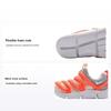 Anfänger BR Stoßdämpfend Strapazierfähig Atmungsaktiv Low Top Sportliche Freizeit Schuhe Kinder Sneaker Weiß Orange CK0244-861