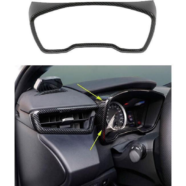 

Car Accessories Fit for Toyota Corolla 2020 2021 2022 2023 2024 2025 Interior ABS Instrument Panel Dial Dashboard Trim 1PC Set (Carbon Fiber) Carbon Fiber